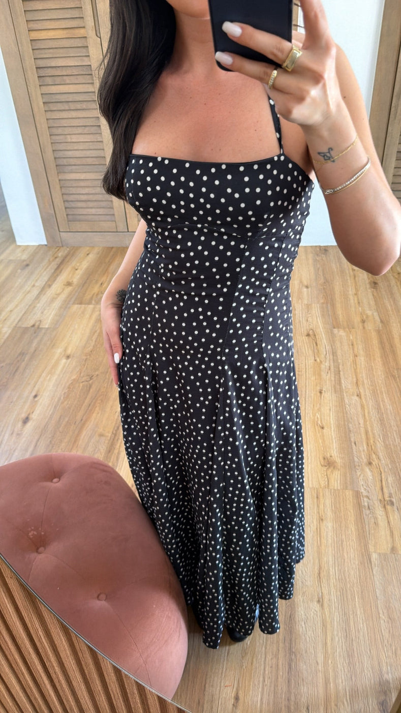 The Polka Dot Midi Dress