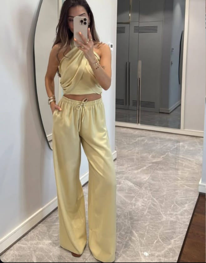 The Terracotta Halter Co-ord