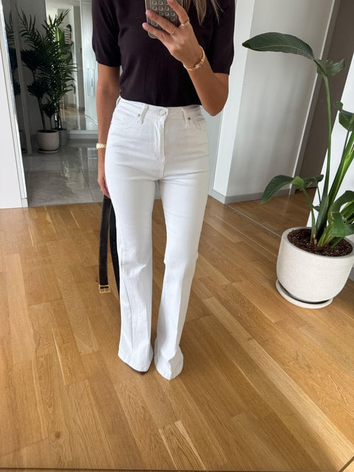 Lycra Flare Jeans