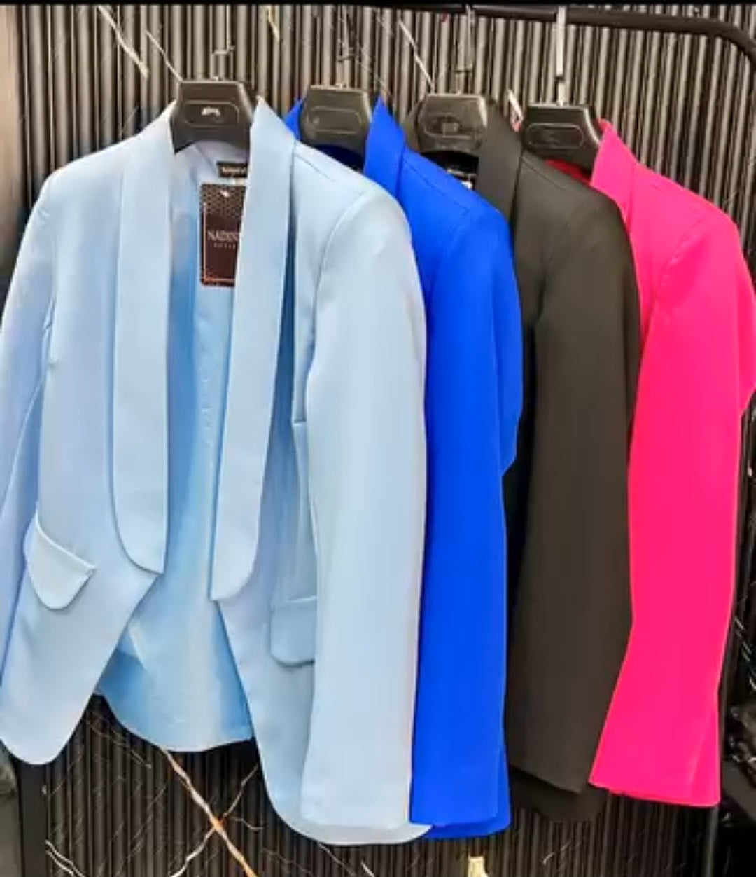 Aria Sky Blue Tailored Blazer