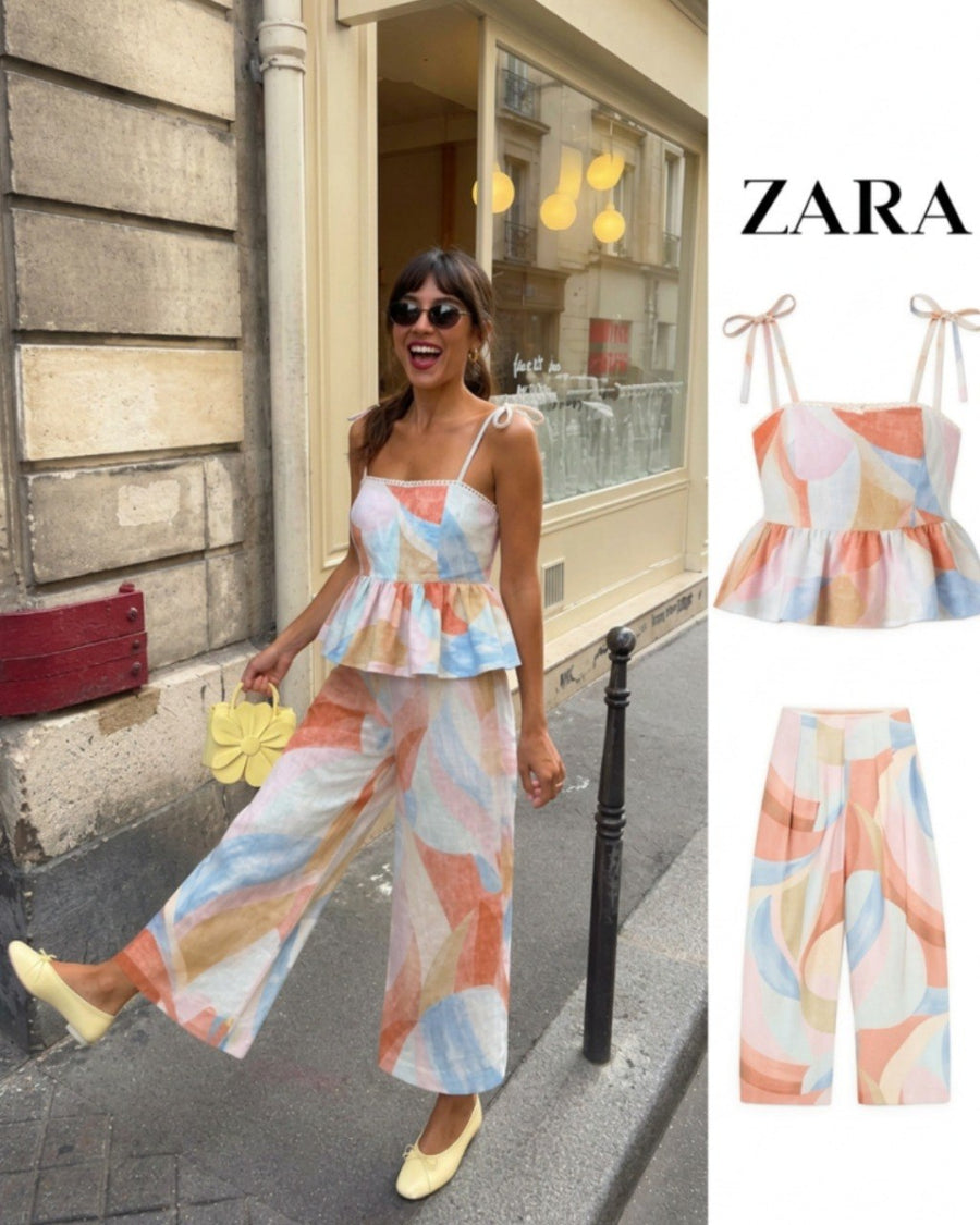 The Abstract Pastel Co-ord