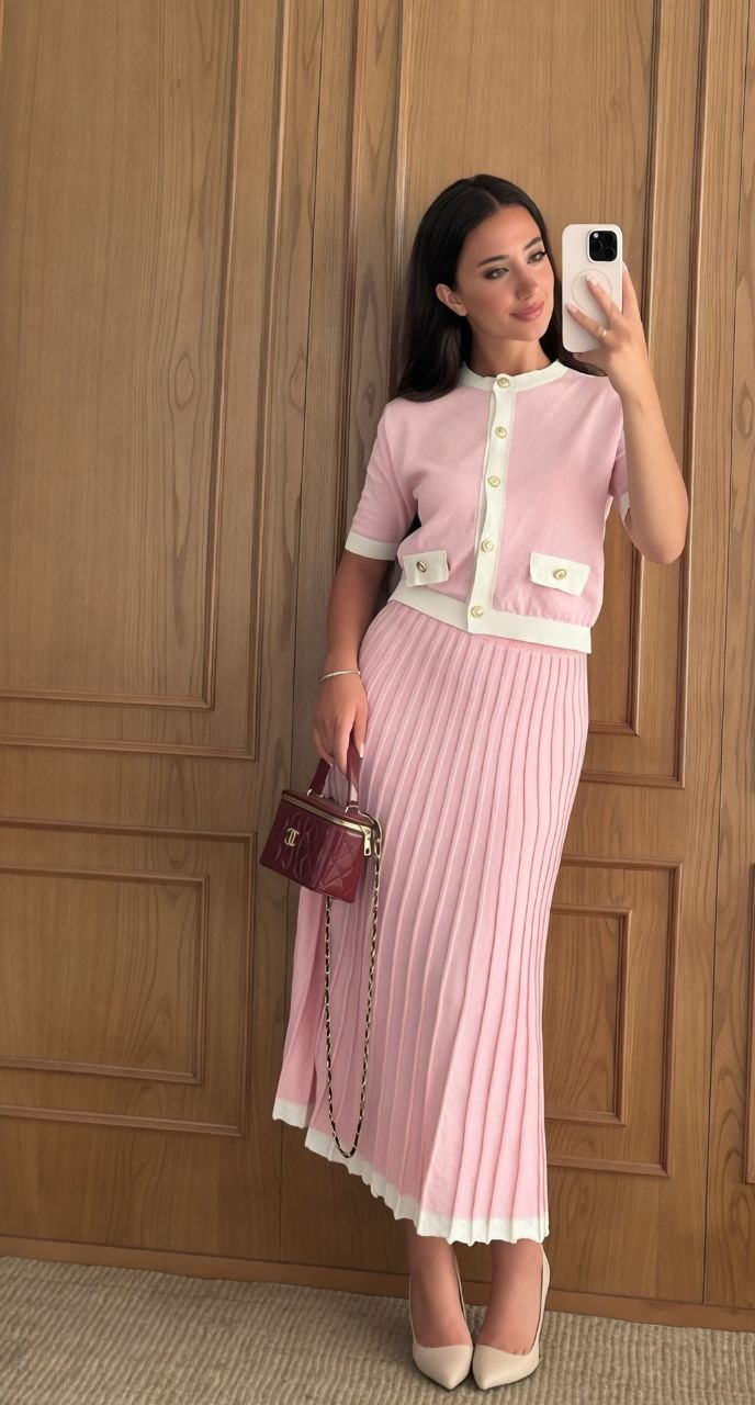 The Primrose Knit Midi Set