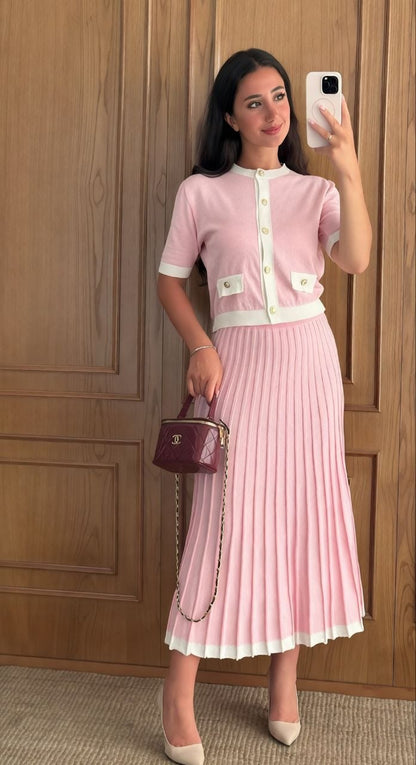 The Primrose Knit Midi Set