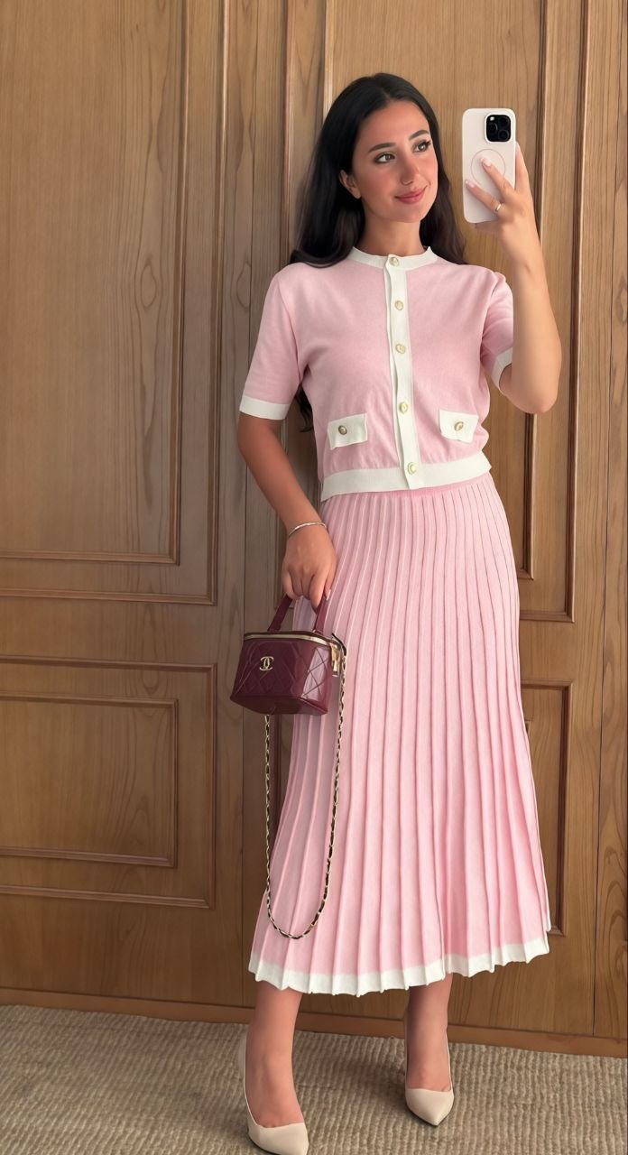 The Primrose Knit Midi Set