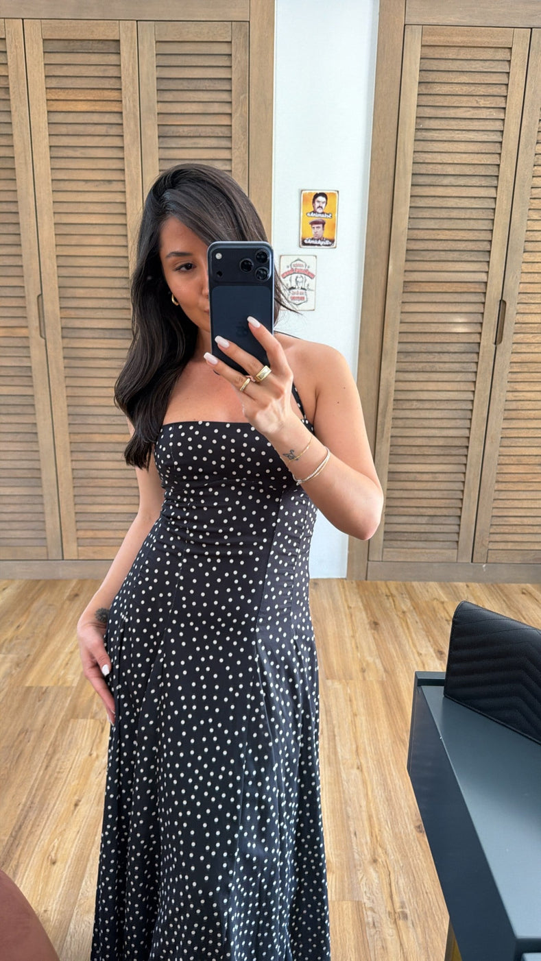 The Polka Dot Midi Dress