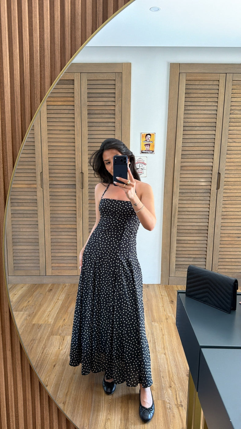 The Polka Dot Midi Dress