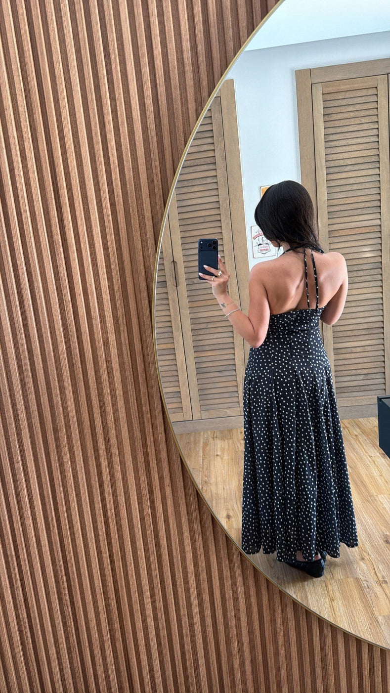 The Polka Dot Midi Dress