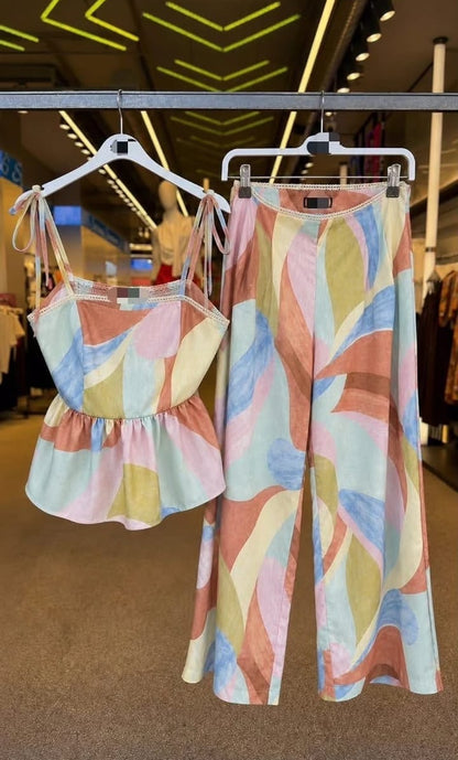 The Abstract Pastel Co-ord