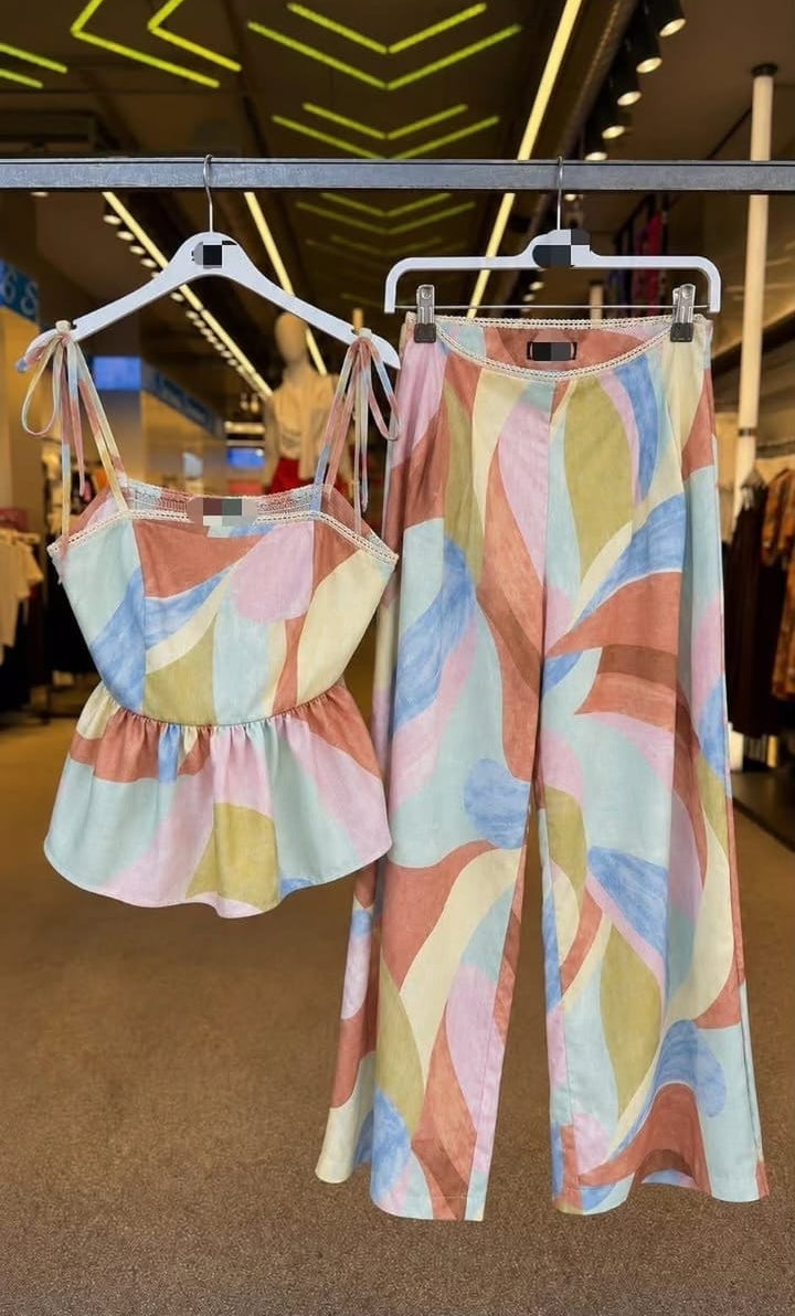 The Abstract Pastel Co-ord