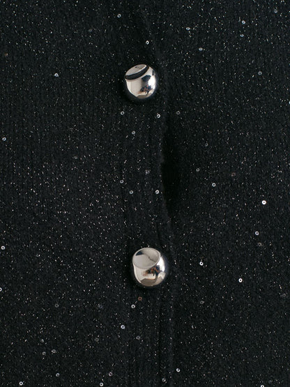 The Estelle Sequin Knit Cardigan