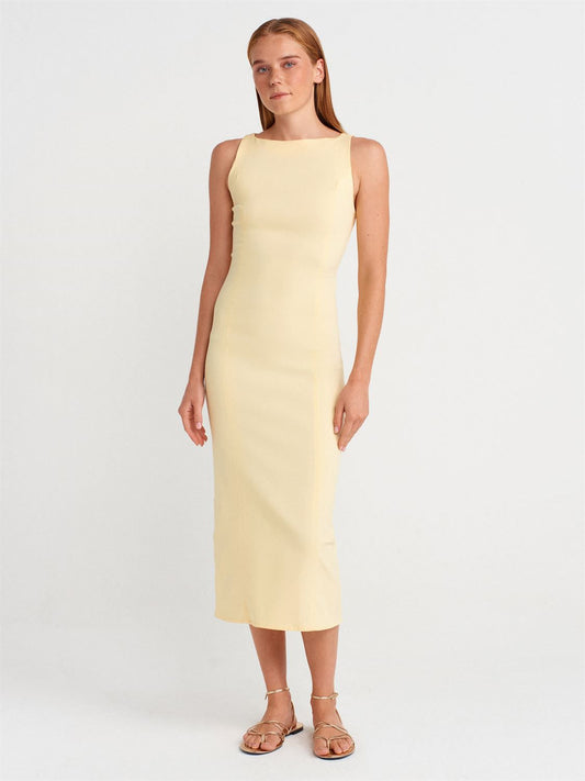 Aria High-Neck Bodycon Tank Dress