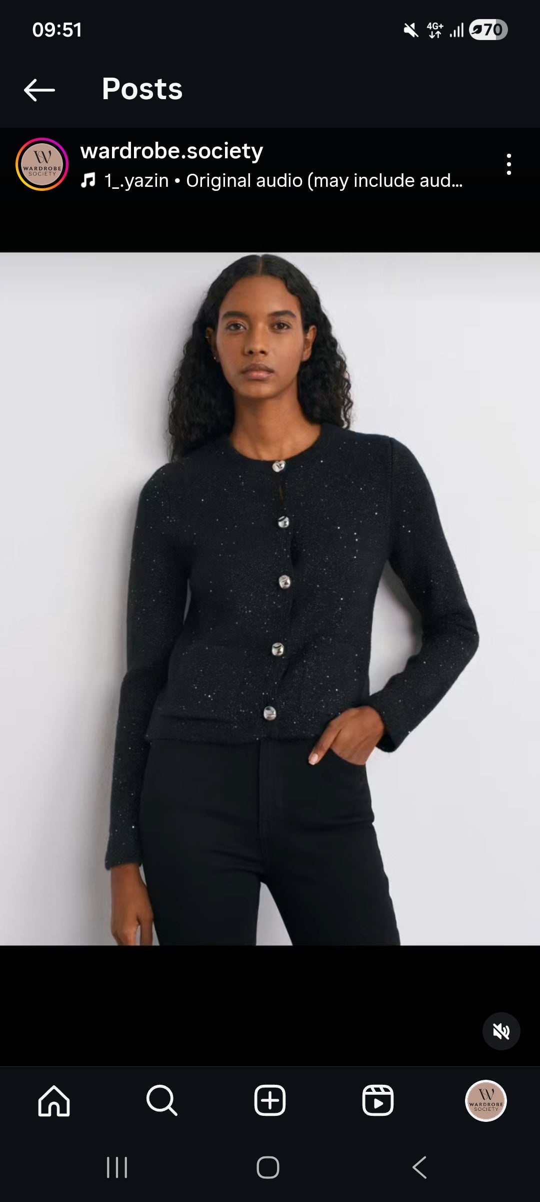 The Estelle Sequin Knit Cardigan