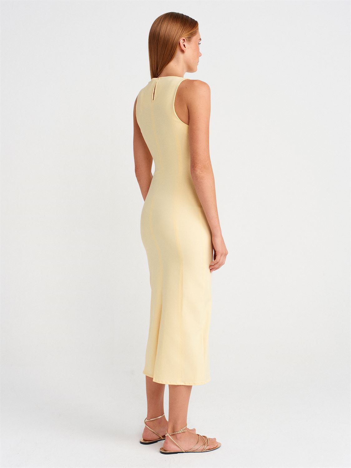 Aria High-Neck Bodycon Tank Dress