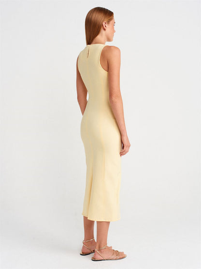 Aria High-Neck Bodycon Tank Dress